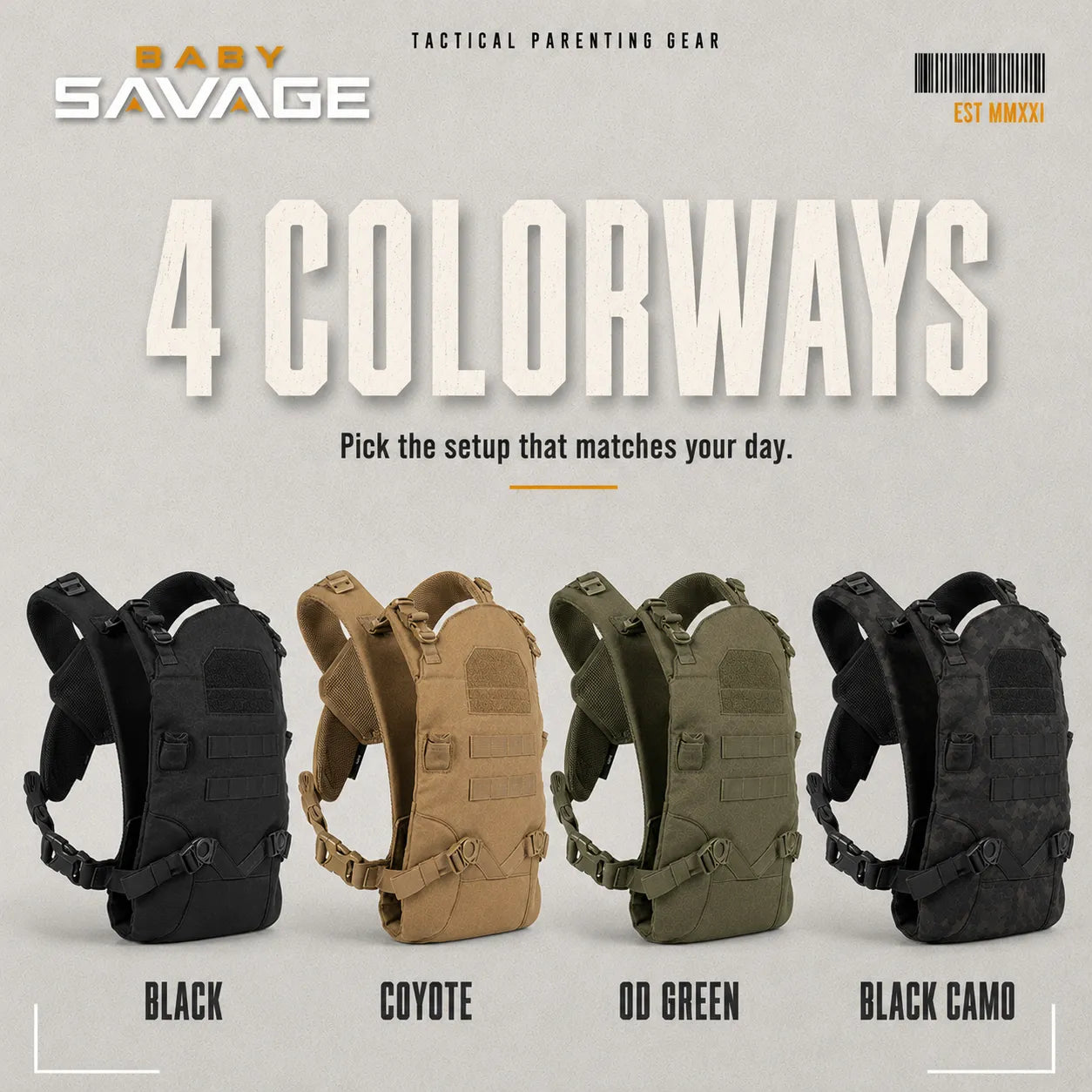 Tactical Baby Carrier benefits