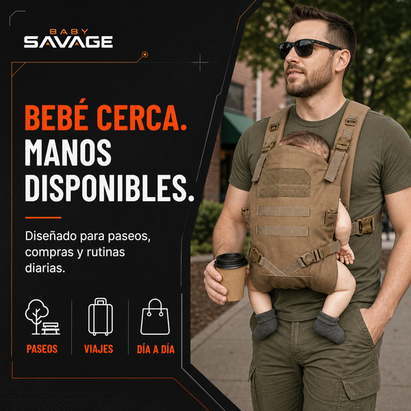 Tactical Baby Carrier in daily use: walks, trips and routine